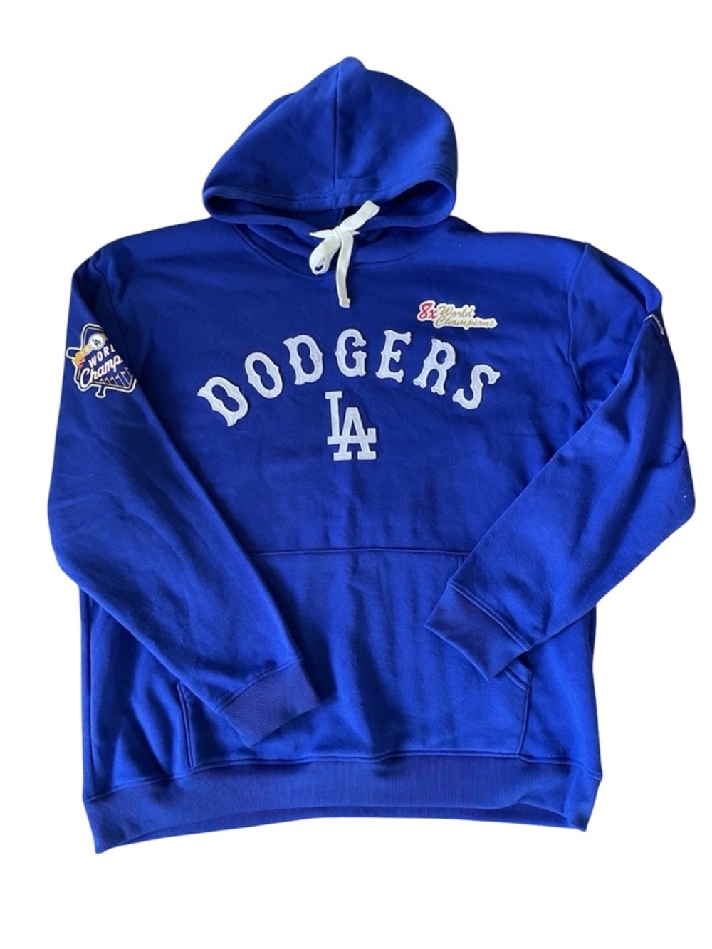 MLB Los Angeles Dodgers Blue Pullover Hoodie
